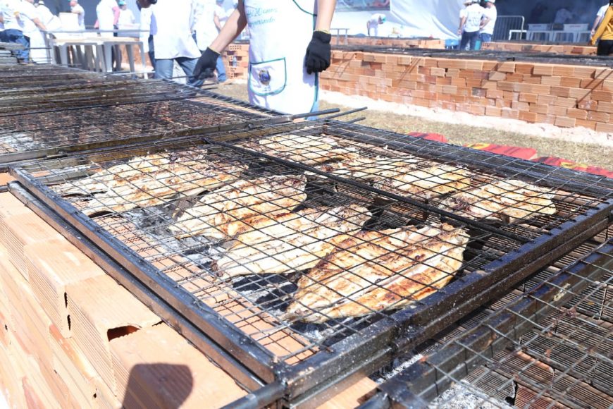 CHURRASCO DE TAMBAQUI: Tambaqui de Rondônia faz sucesso na Esplanada dos Ministérios em Brasília