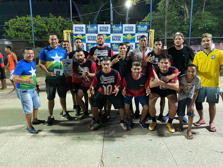 CAMPEONATO: Eyder Brasil promove Torneio solidário de Futsal no Bairro Aponiã