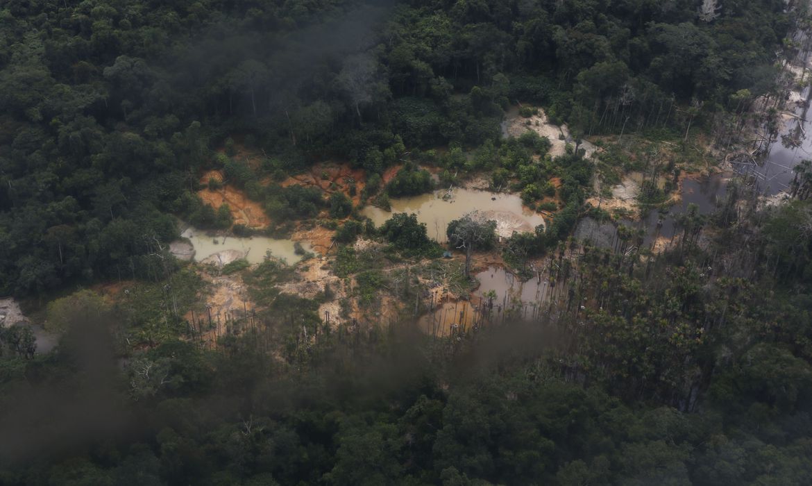 AÇÃO: Operação contra garimpo ilegal prende dois militares em floresta nacional