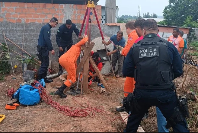 FATALIDADE: Homem morre após usar pólvora para 'explodir' pedras em poço