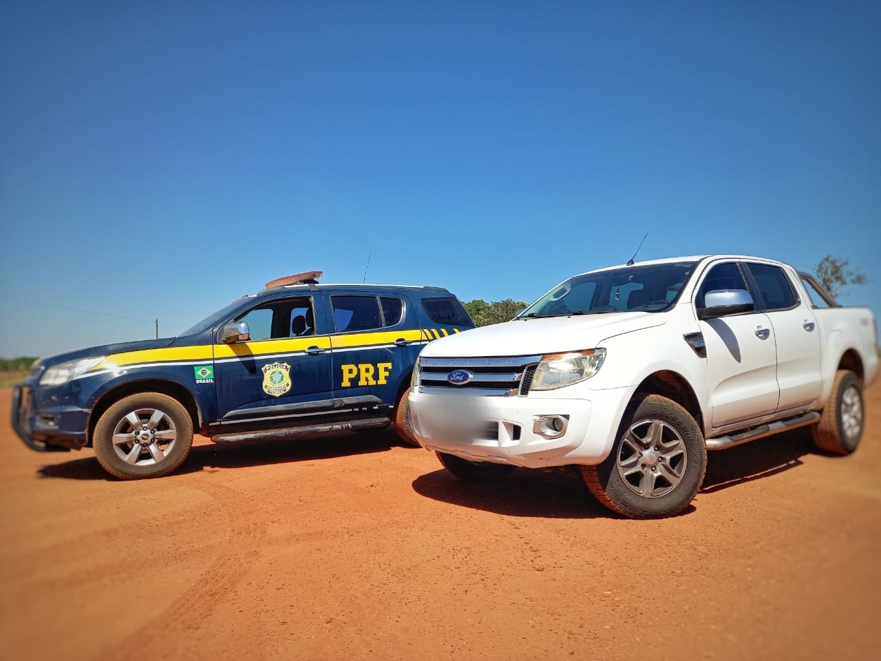 CRISTAL DA CALAMA: Bandido flagrado com Ranger roubada afirma que ganharia R$ 7 mil