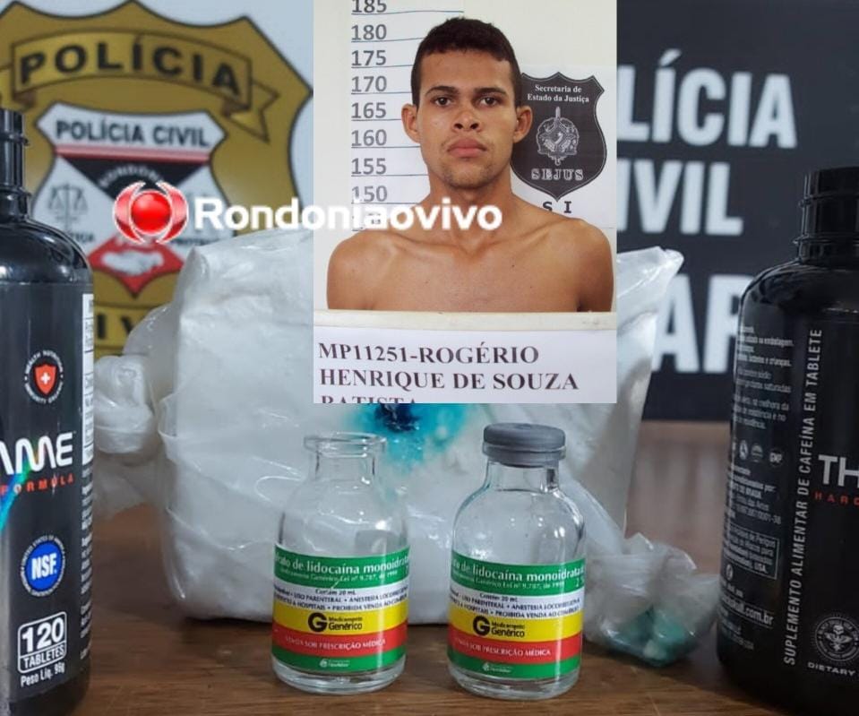 'ROGÉRIO QUÍMICO':  Denarc fecha laboratório de refino de drogas e prende traficante