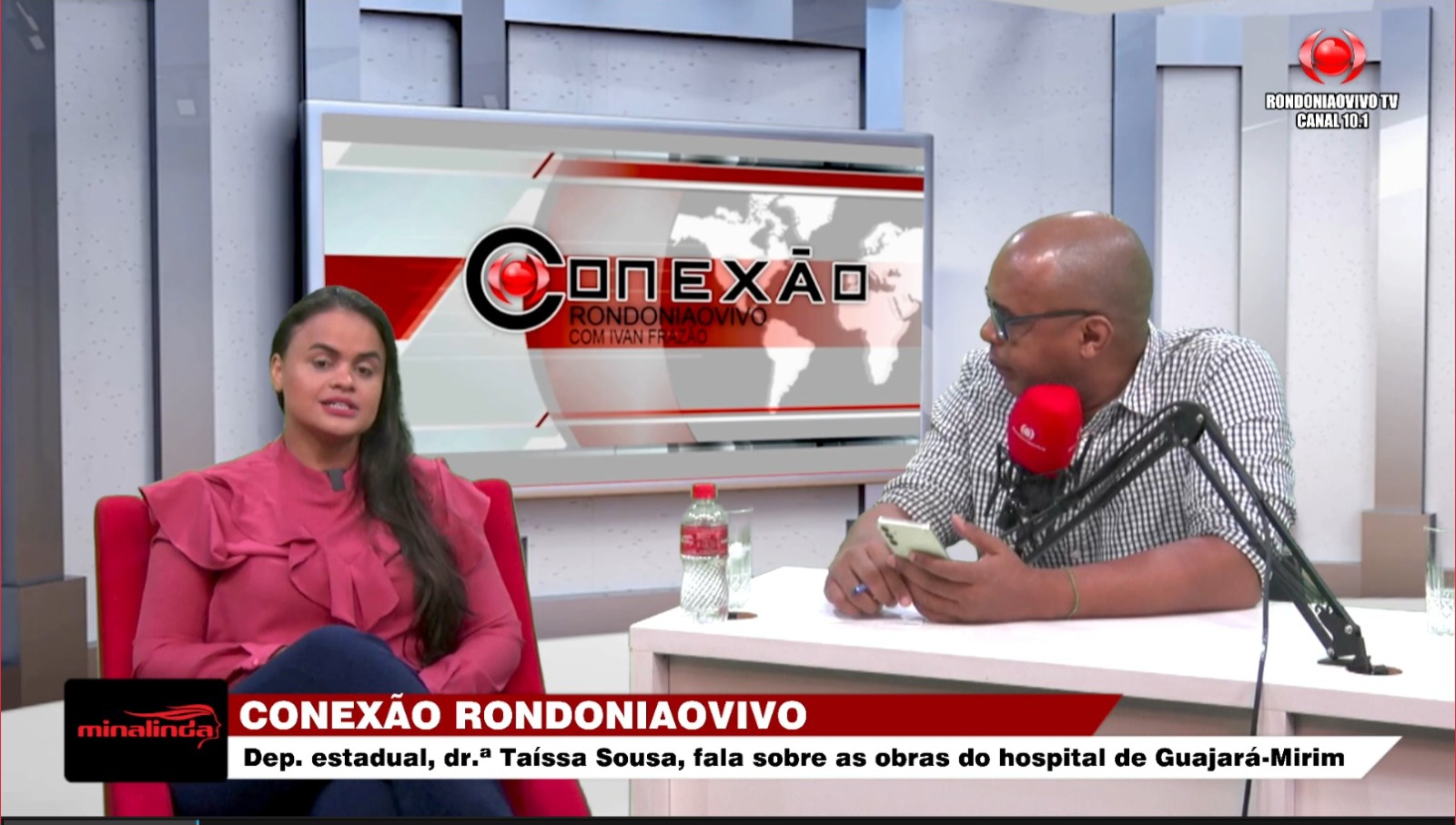 CONEXÃO RONDONIAOVIVO: Dep. estadual, dr.ª Taíssa, fala sobre as obras do hospital de Guajará-Mirim