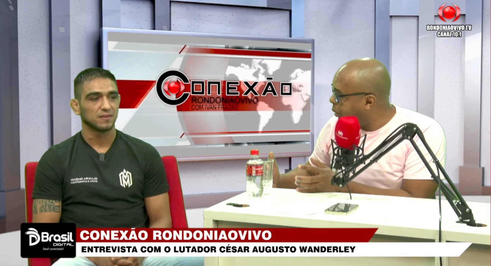 CONEXÃO RONDONIAOVIVO: Entrevista com lutador rondoniense de MMA César Augusto