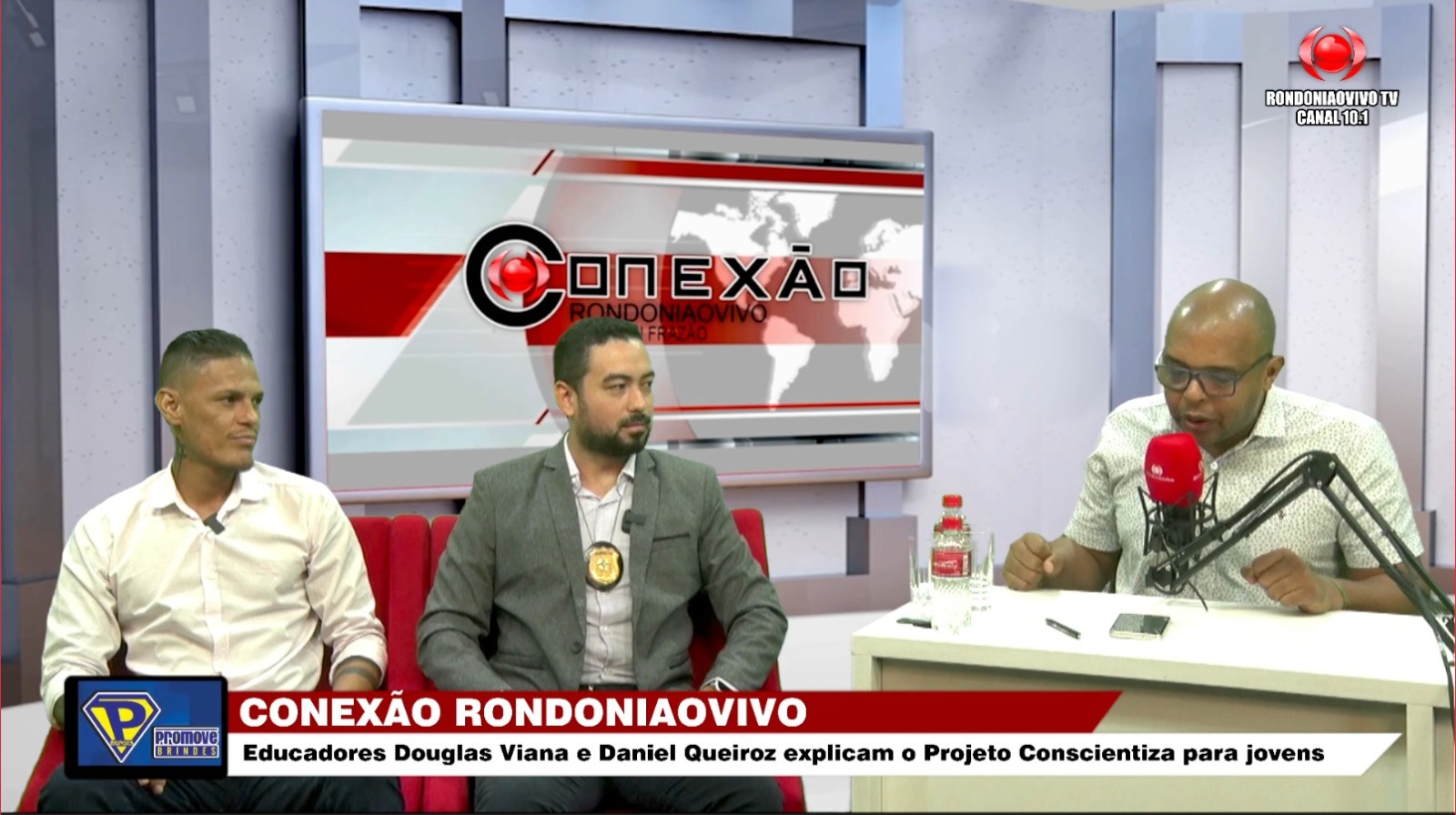 CONEXÃO RONDONIAOVIVO: Educadores Douglas Viana e Daniel Queiroz falam sobre jovens no crime