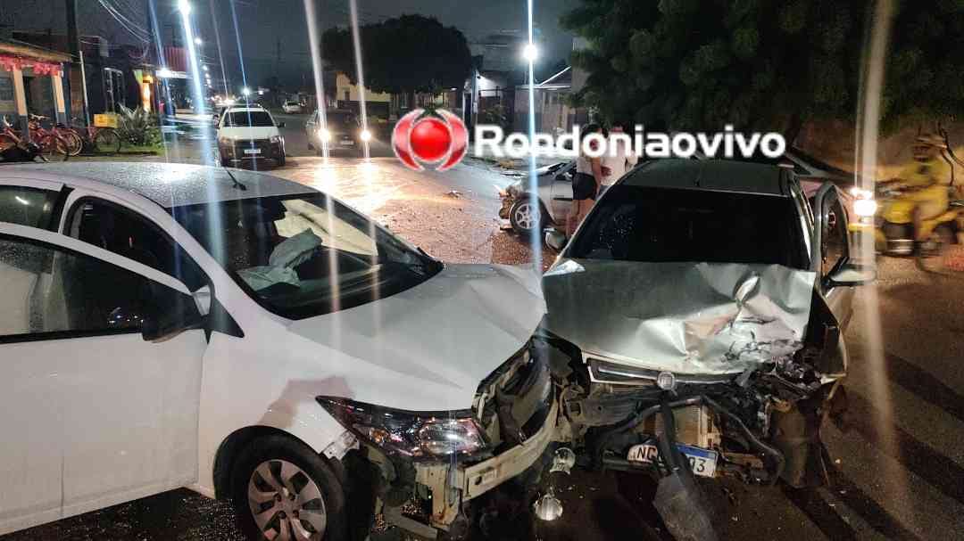 EMBRIAGUEZ: Gravíssimo acidente envolvendo três carros na zona Leste