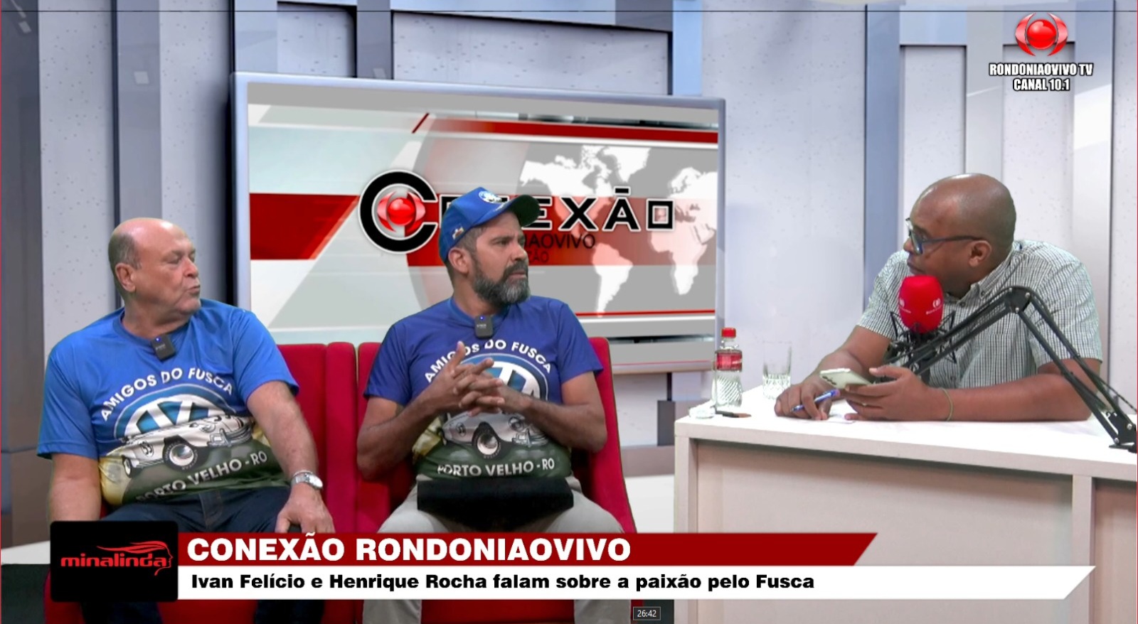 CONEXÃO RONDONIAOVIVO: Ivan Felício e Henrique Rocha falam sobre a paixão pelo Fusca