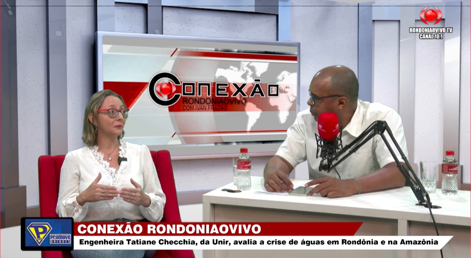 CONEXÃO RONDONIAOVIVO:   Engª. Tatiane Checchia, da UNIR, avalia que 2024 também será de seca em RO 