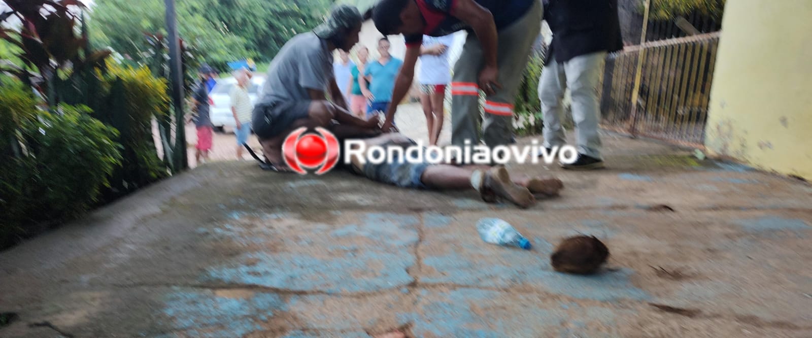 VÍDEO: Ladrão cai do telhado ao tentar invadir residência na capital