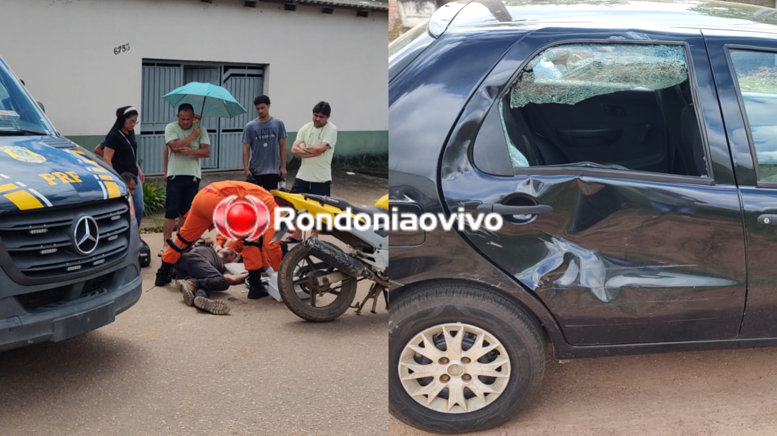 URGENTE: Motociclista sofre grave acidente ao avançar presencial na capital