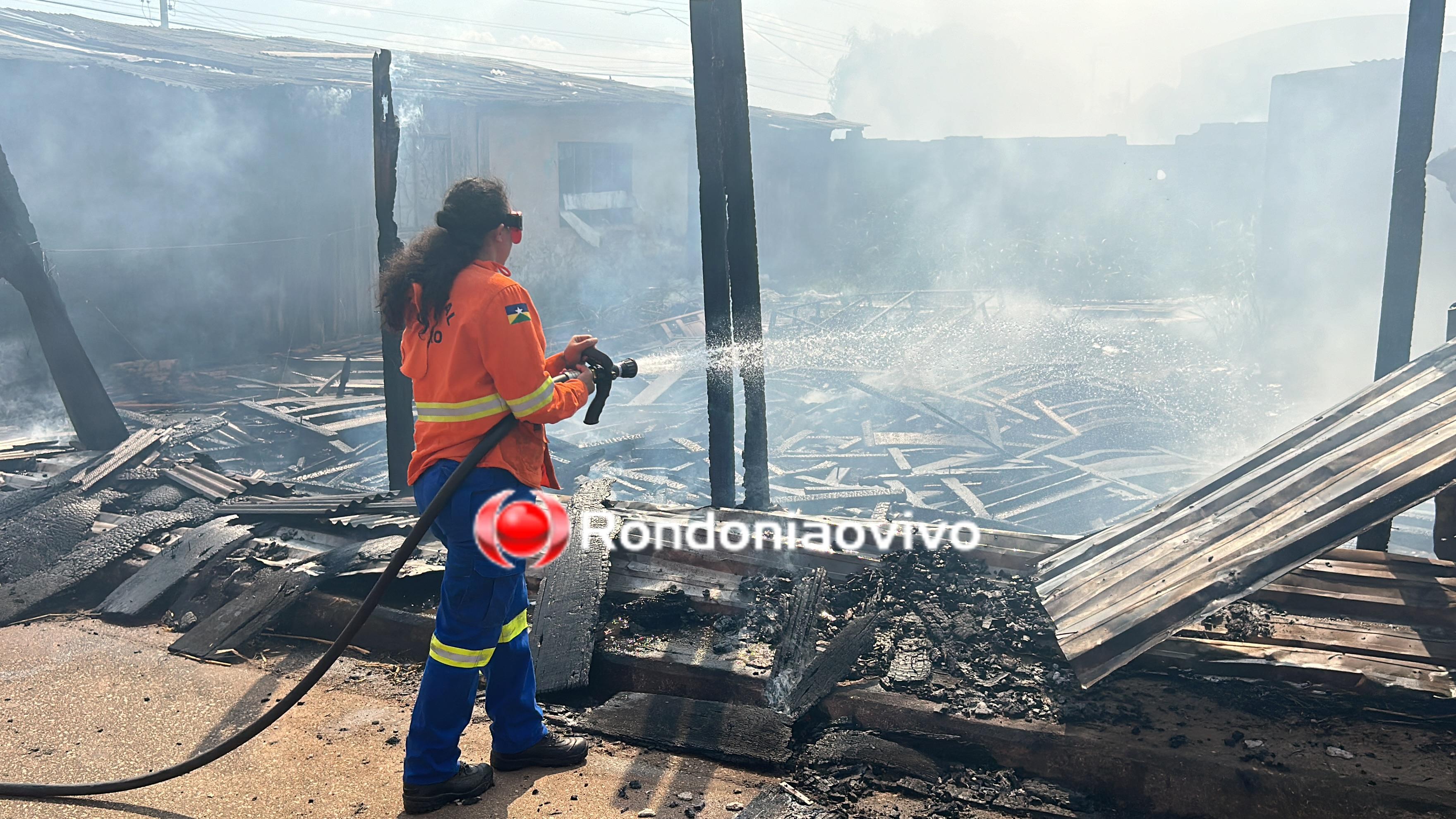 SINISTRO: Bombeiros são acionados para combater incêndio em casa na 7 de Setembro