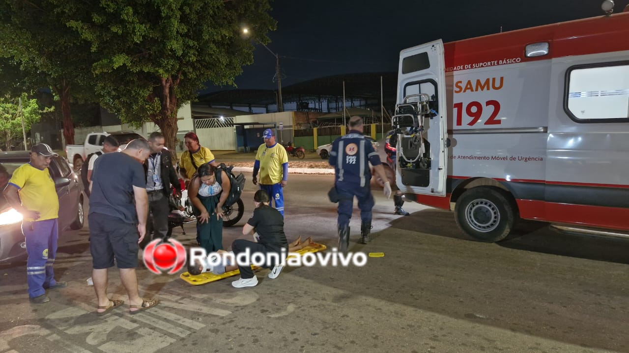 TRISTEZA: Criança que vendia paçoca em semáforo sofre acidente na Rio Madeira 