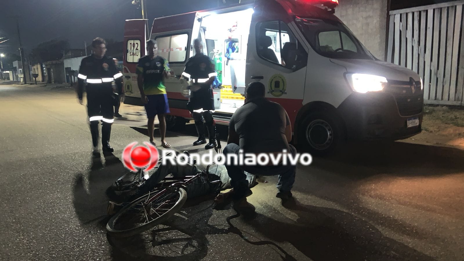 OMISSÃO DE SOCORRO: Motociclista foge após atropelar e deixar ciclista gravemente ferido 