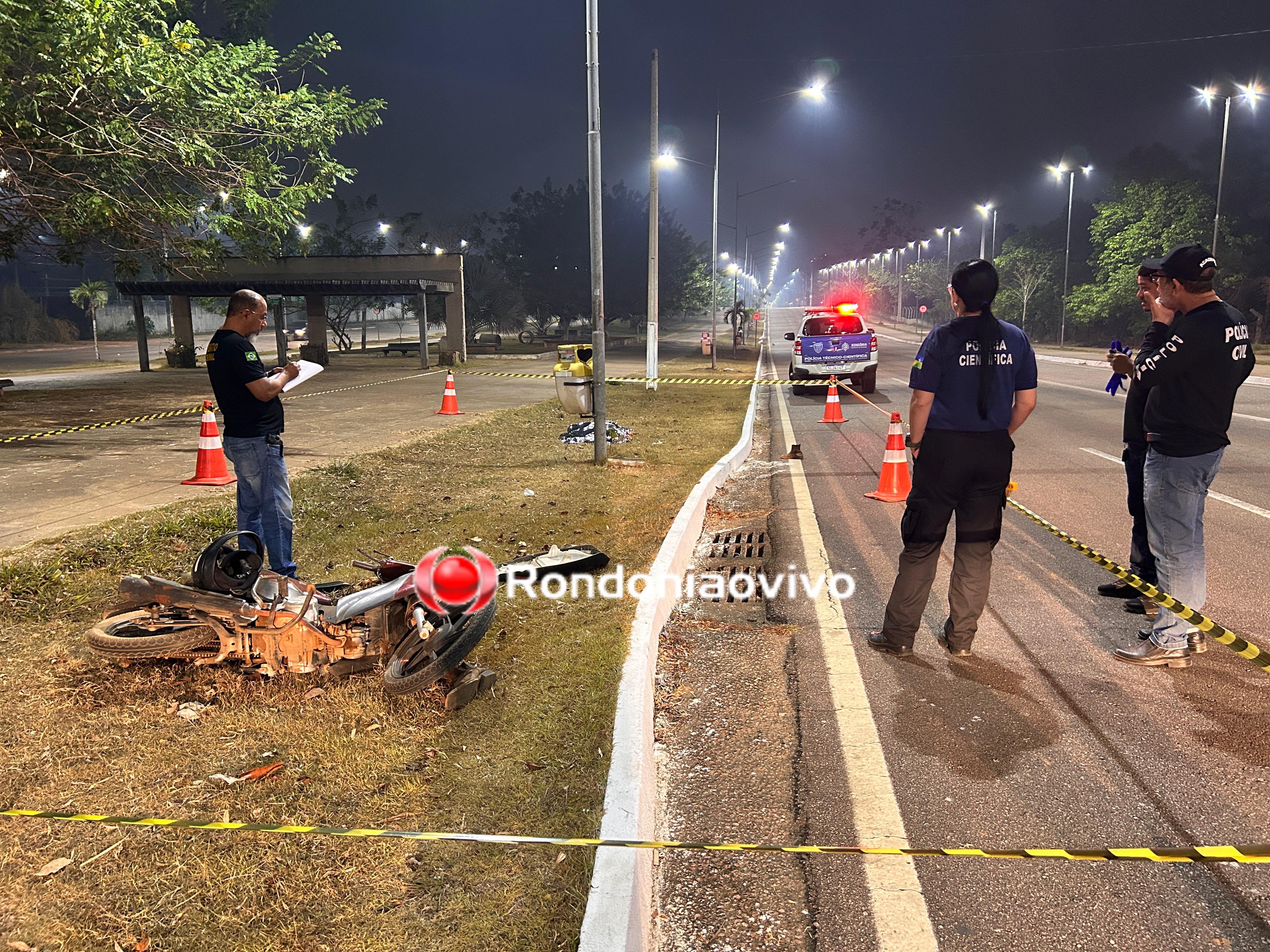 VÍDEO: Motociclista morre em acidente no Espaço Alternativo