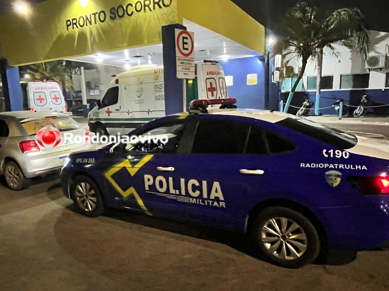 URGENTE: Jovem é atacado a tiros em Porto Velho 