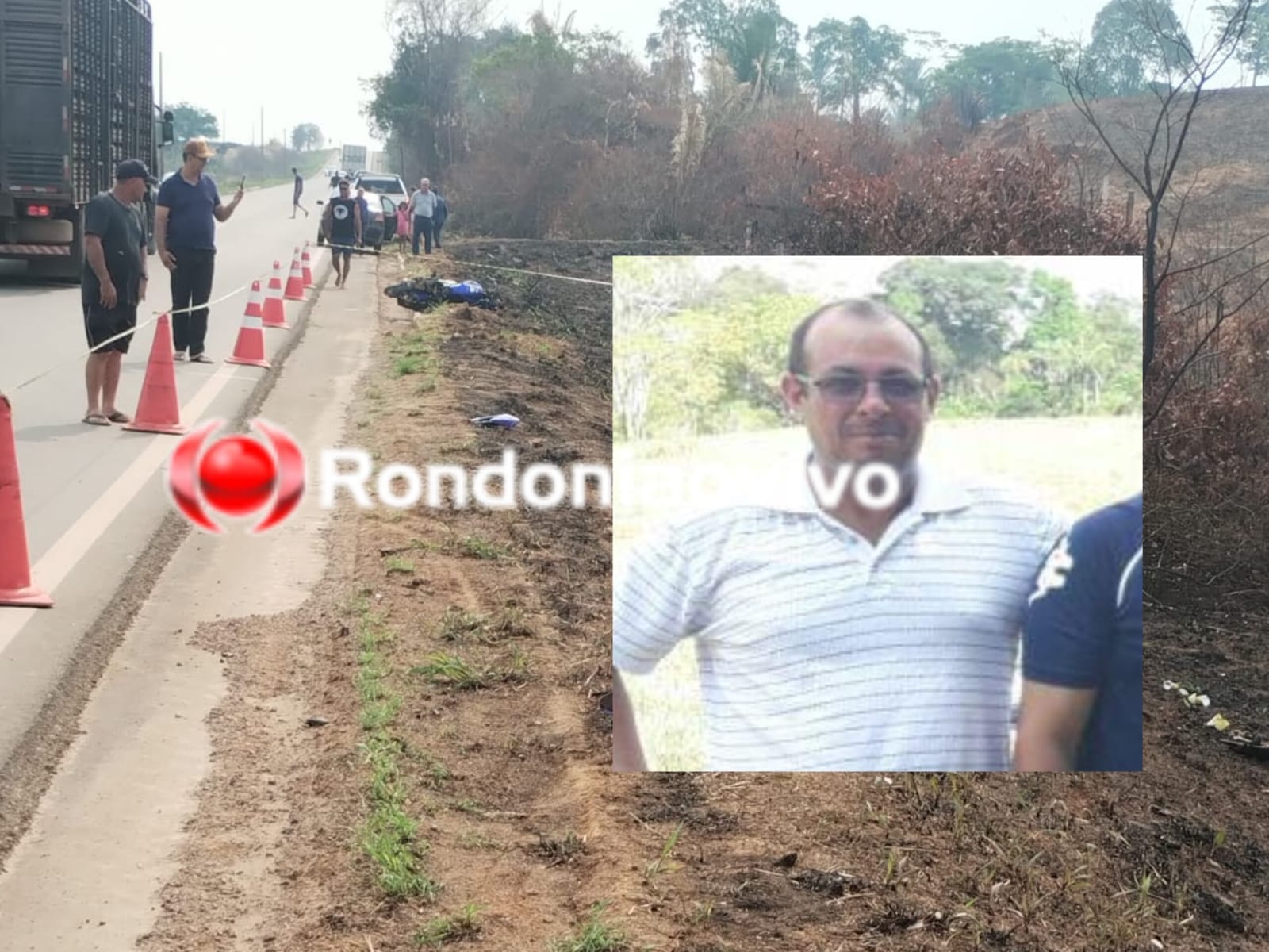 TRÁGICO: Mototaxista morre após acidente na BR-364; criança ficou ferida 