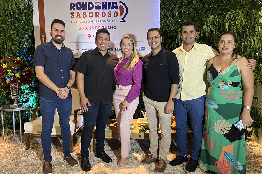 CÁSSIO GOIS: Deputado participa da abertura do festival Rondônia Saboroso, em Cacoal