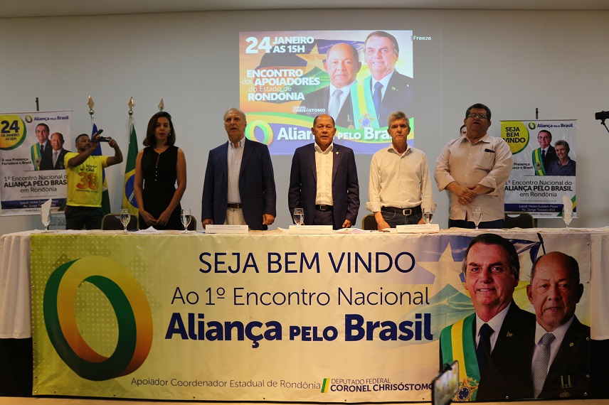 REUNIÃO: Encontro do Aliança pelo Brasil movimentou Porto Velho nesta sexta-feira