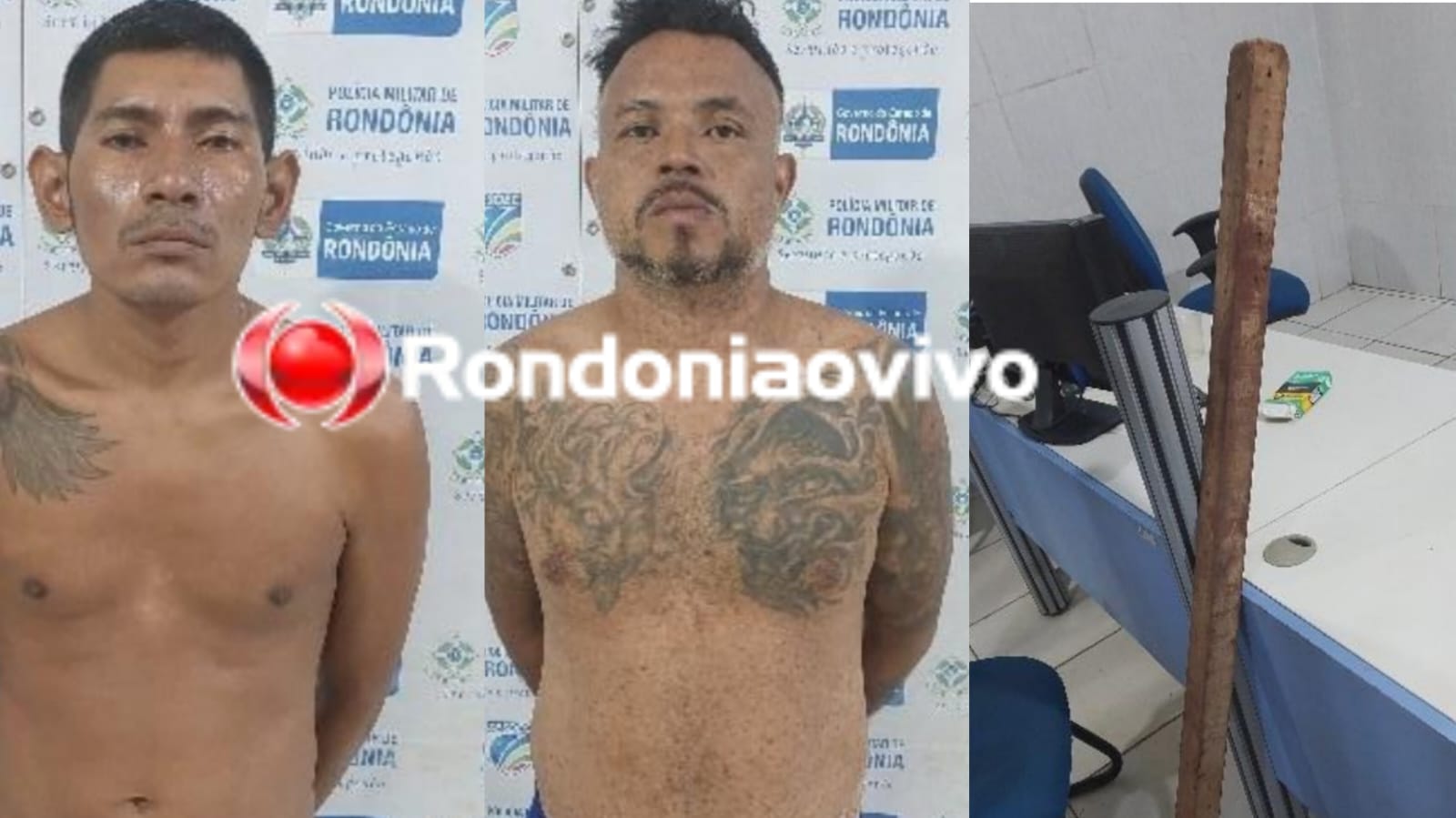 TENTATIVA DE HOMICÍDIO: 'Cagueta tem que morrer', diz dupla presa por atacar homem em avenida