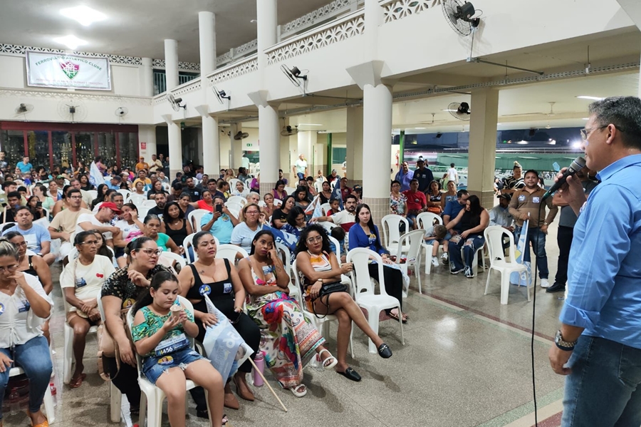 ELEIÇÕES 2024: Campanha de Carlos Oliveira vereador de PVH se consolida em reunião