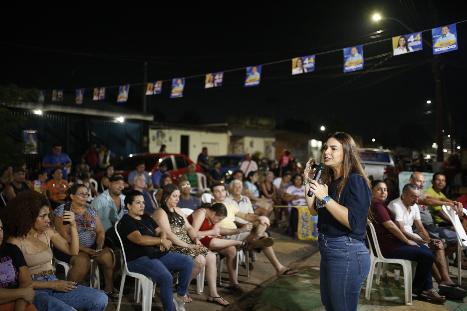 ELEIÇÕES 2024: Mariana Carvalho garante que vai asfaltar 100% das ruas de PVH