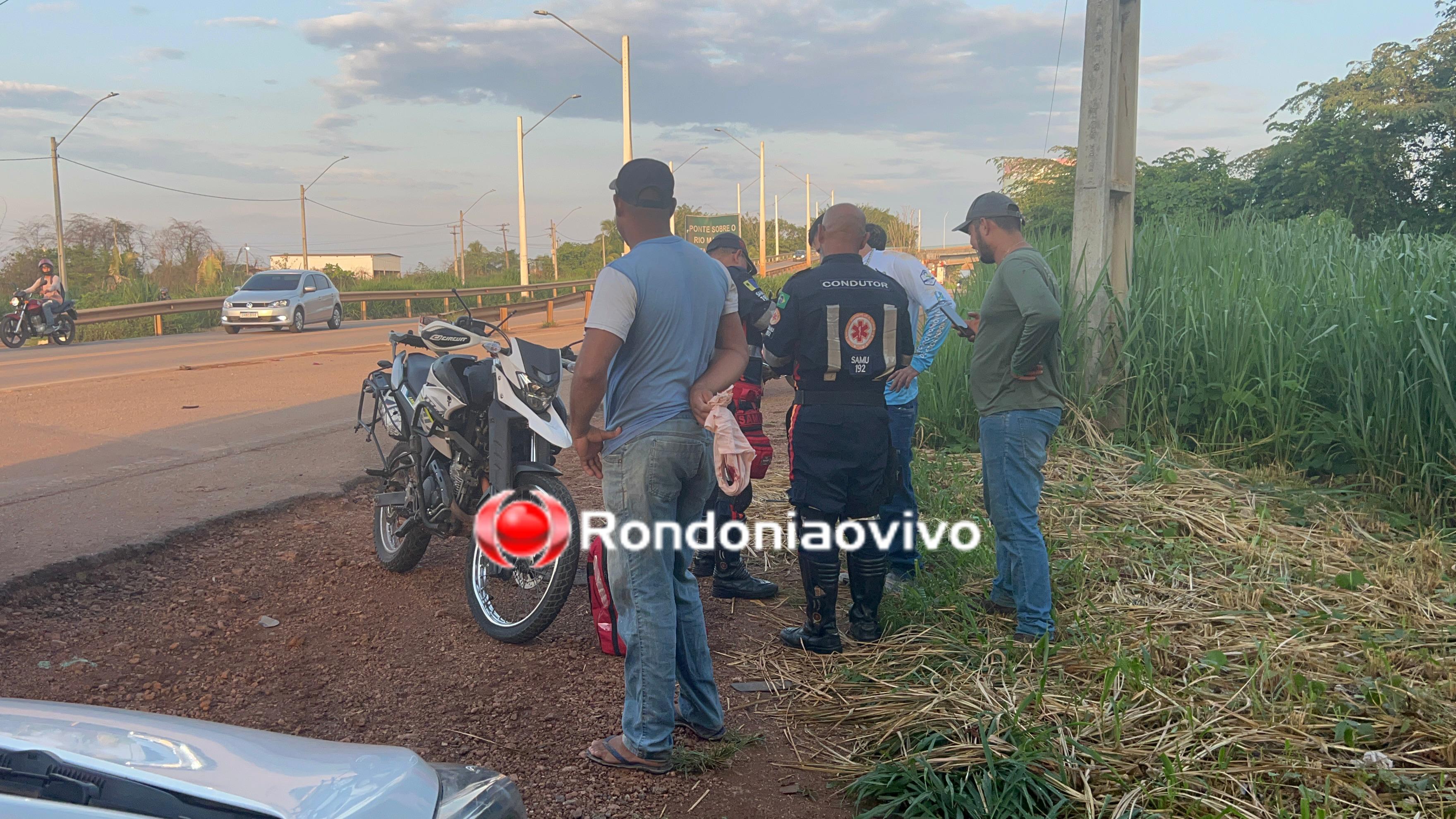 ASSISTA: Grave acidente é registrado na cabeceira da ponte sobre o rio Madeira