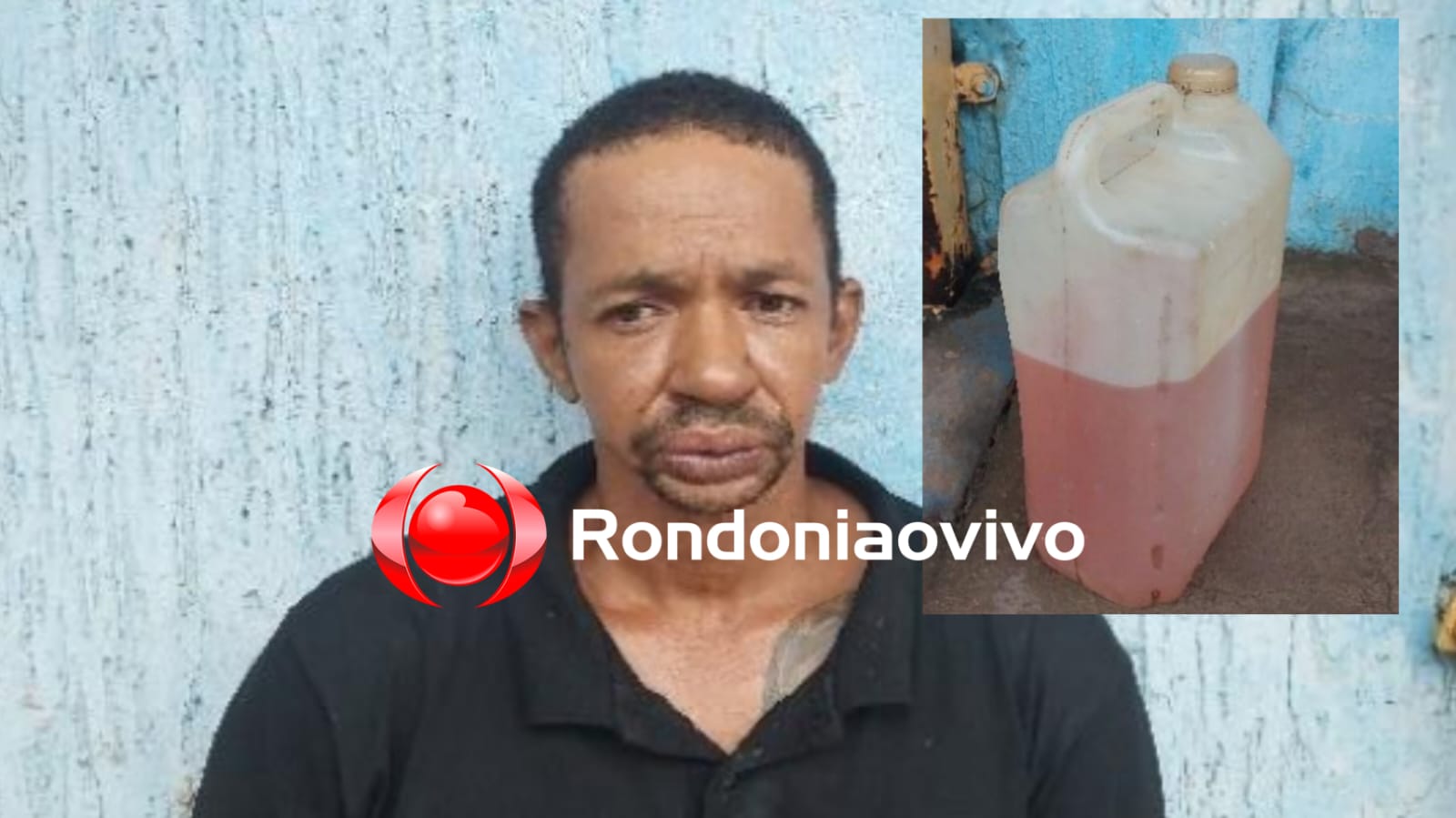 NÃO EXPLICOU: PM prende mais um foragido flagrado transportando gasolina em Porto Velho