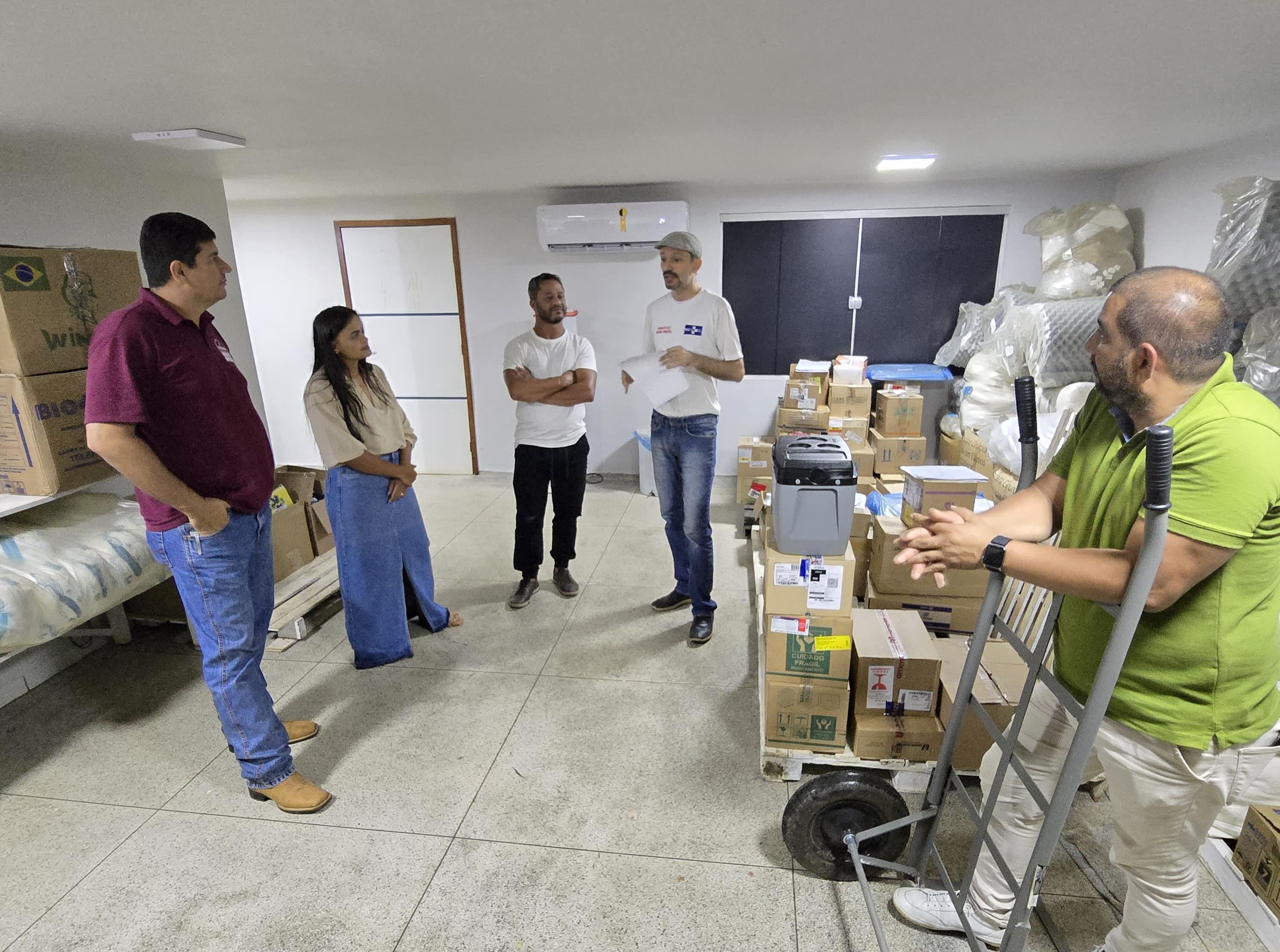 TAISSA SOUSA: Guajará-Mirim recebe reforço de medicamentos para o Centro Cirúrgico