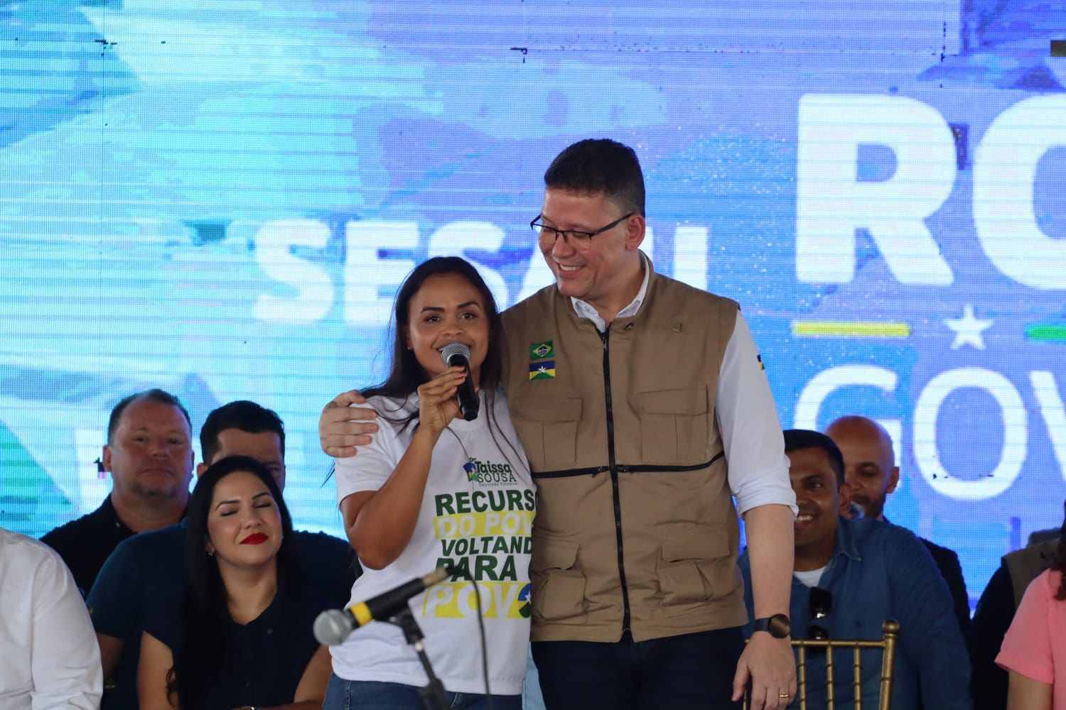 TAISSA SOUSA: Deputada participa da cerimônia de inauguração do Hospital Regional em Guajará