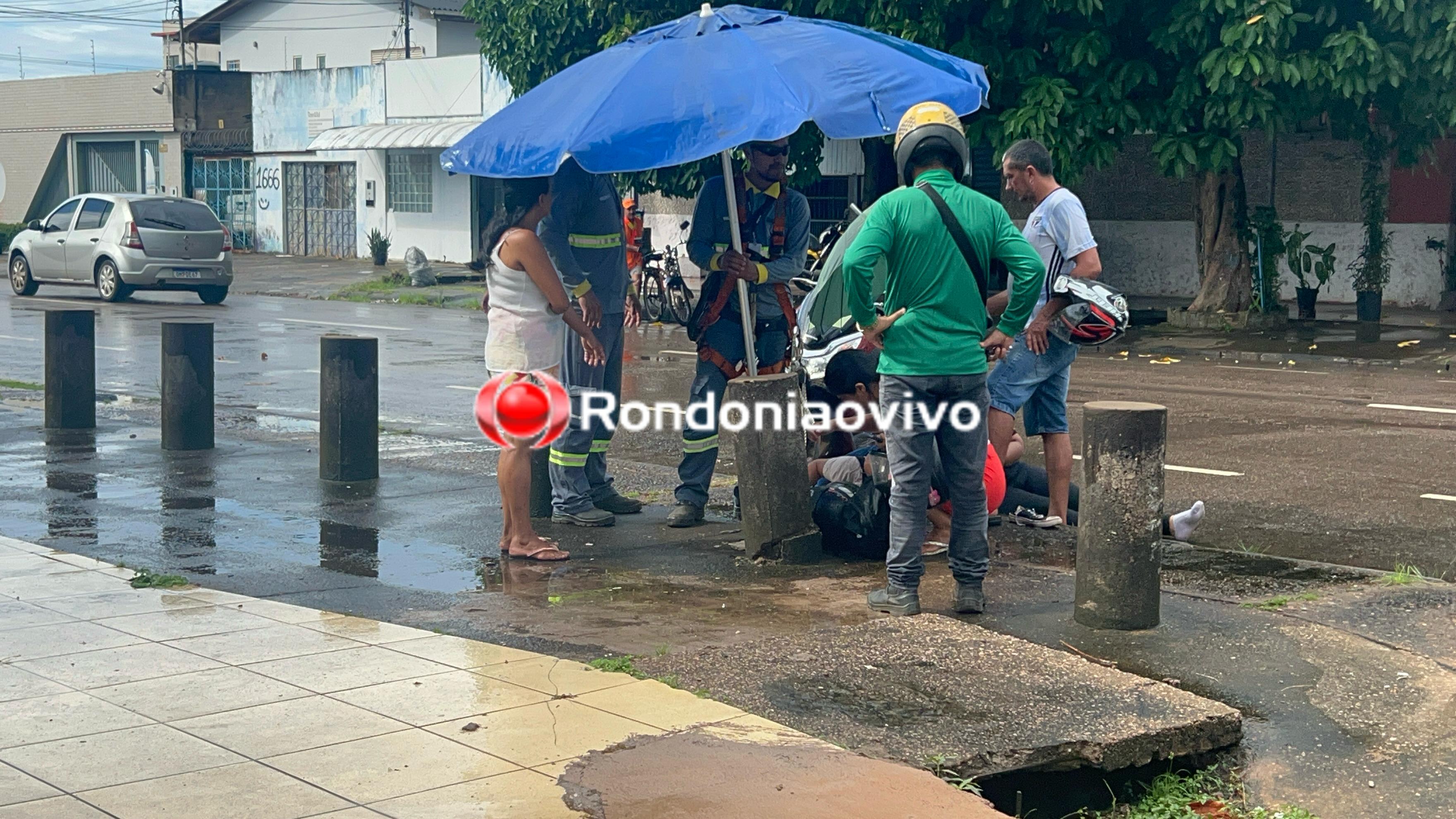 VÍDEO: Condutora de Prisma avança cruzamento e deixa duas mulheres feridas