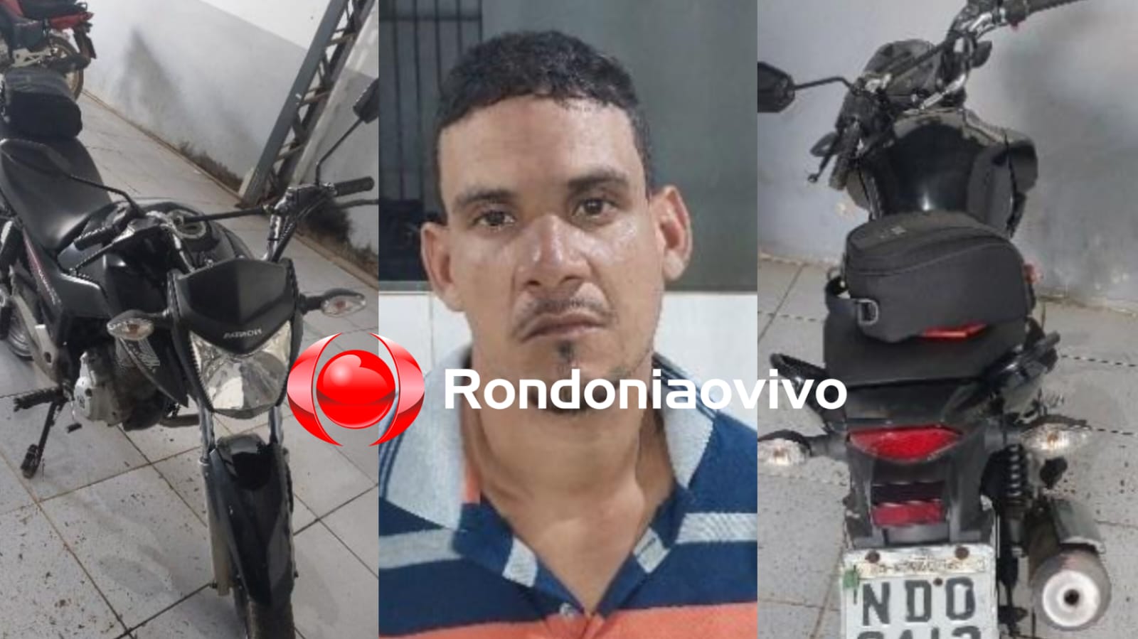 SE DEU MAL: Apenado é preso após furtar motocicleta e se envolver em acidente na capital