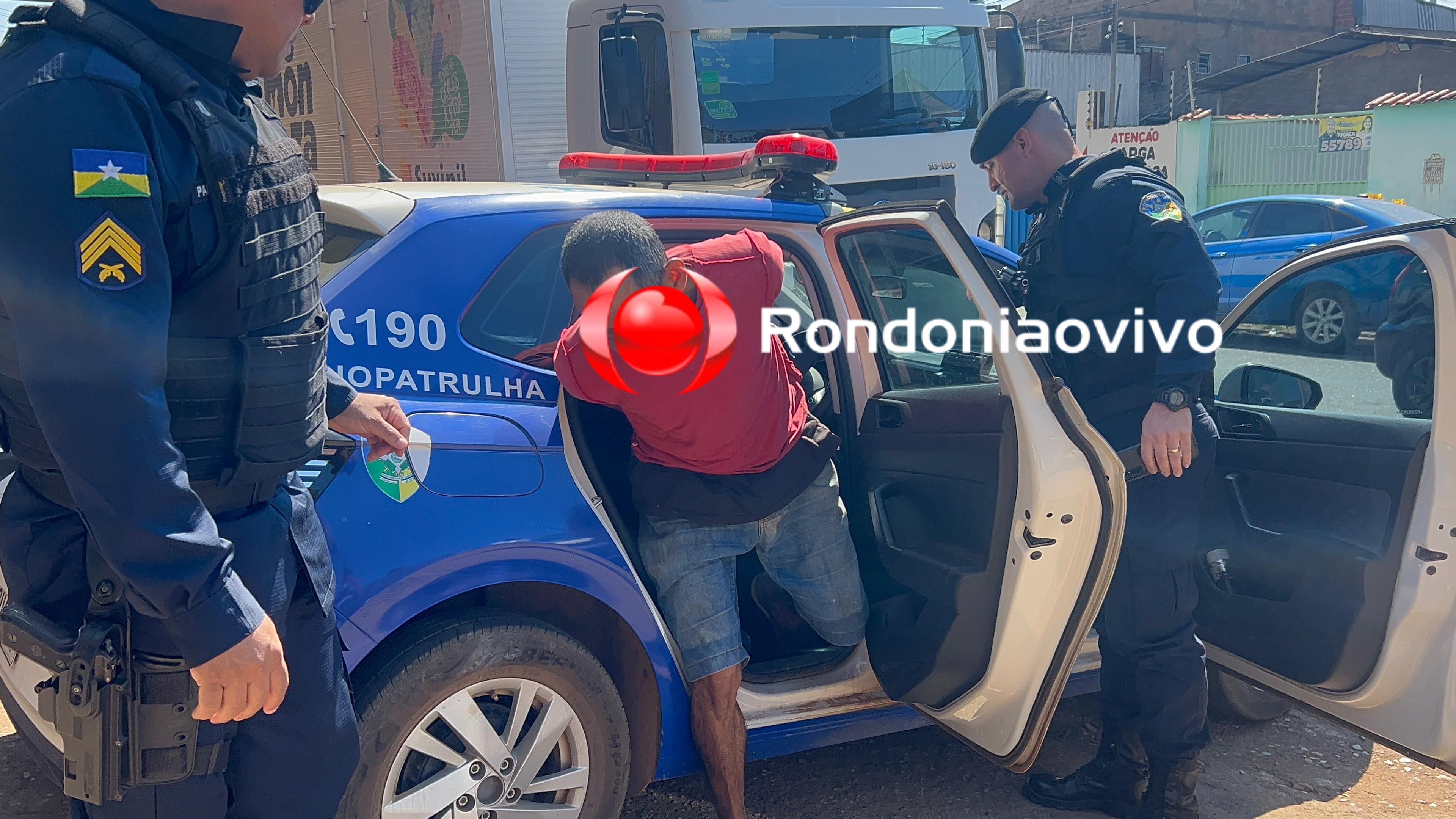 VÍDEO: Sargento Machado prende homem acusado de matar a esposa