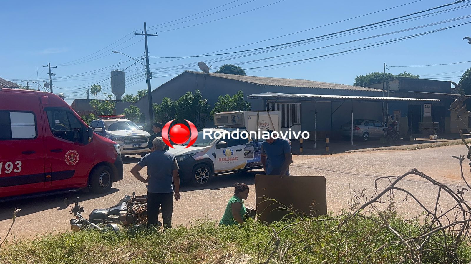 VÍDEO: Passageira de moto app fica gravemente ferida em acidente na 7 de Setembro