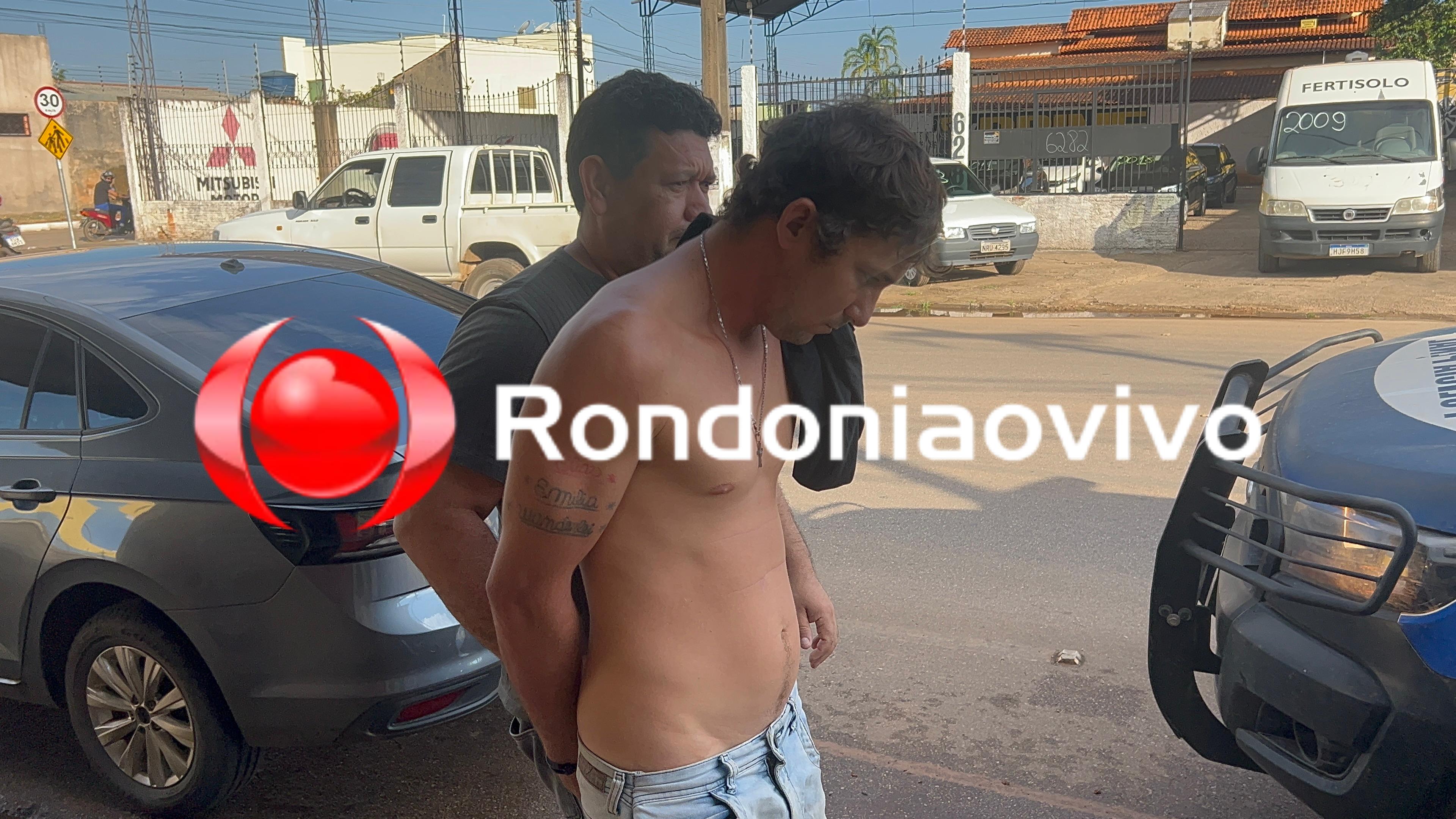 VÍDEO: Homicídios prende acusado de executar e carbonizar corpo do vizinho