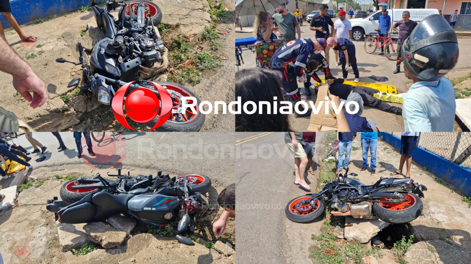 ALTA CILINDRADA: Motociclista em MT-07 sofre gravíssimo acidente na capital