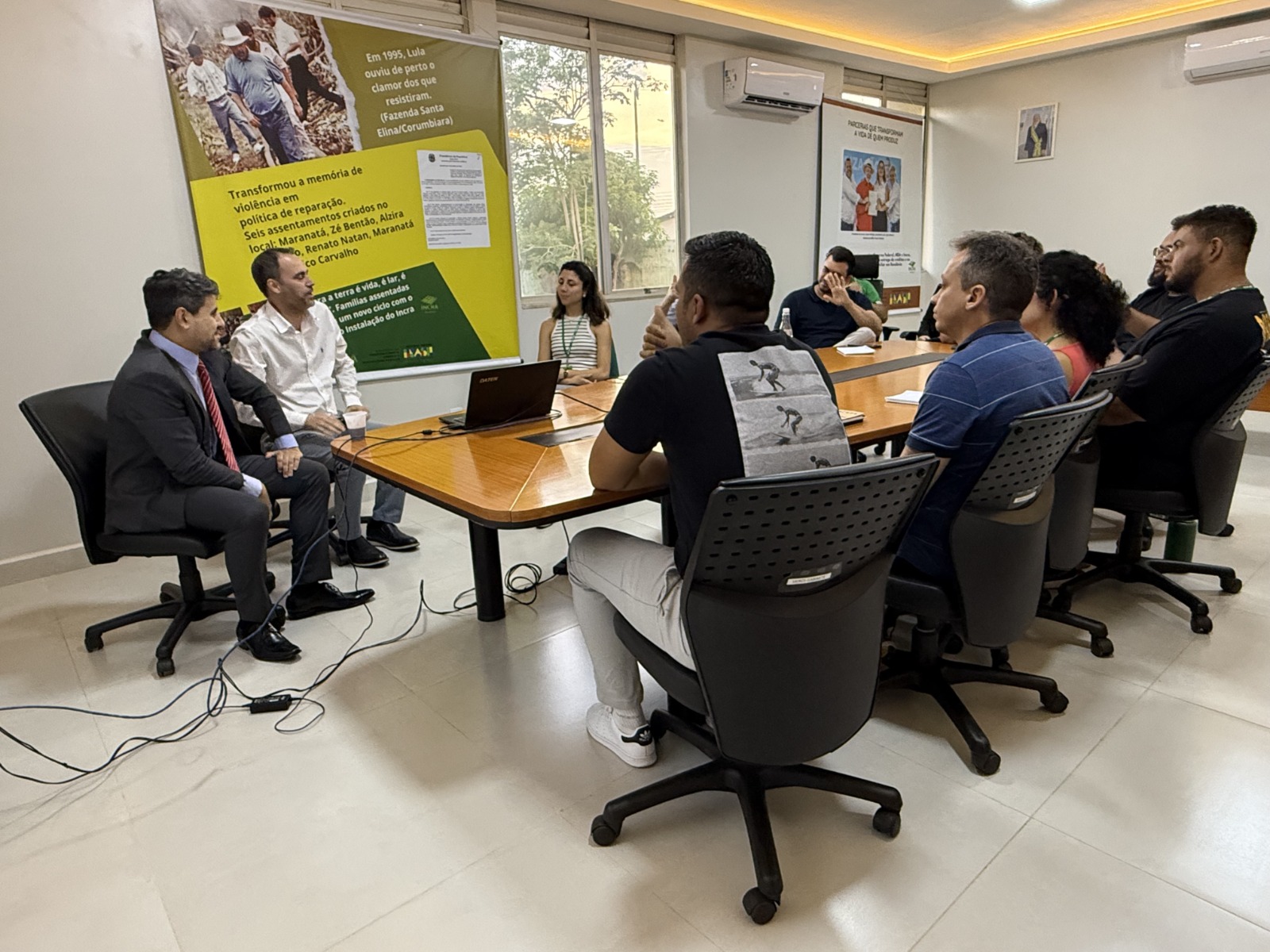 DIÁLOGO INTERINSTITUCIONAL: Incra, MPF e DPU reafirmam compromisso com a reforma agrária em RO