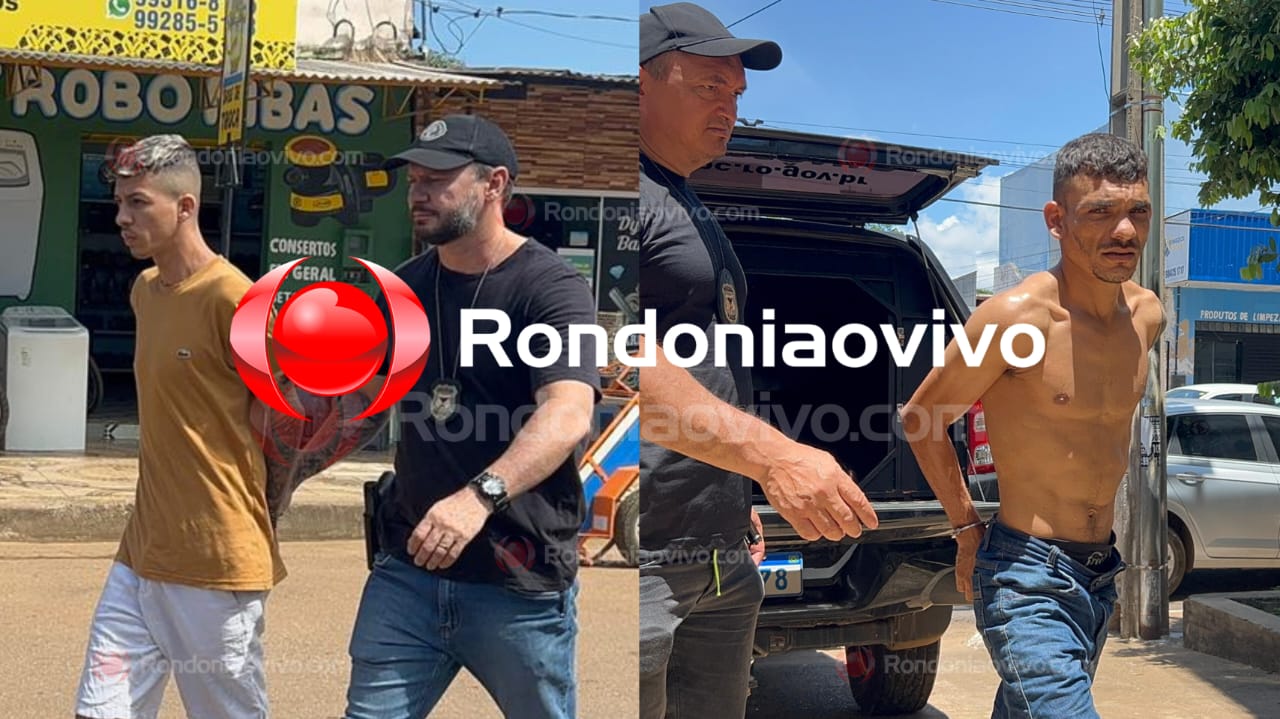 VÍDEO: Patrimônio prende acusados de furtar 56 celulares em loja da Claro