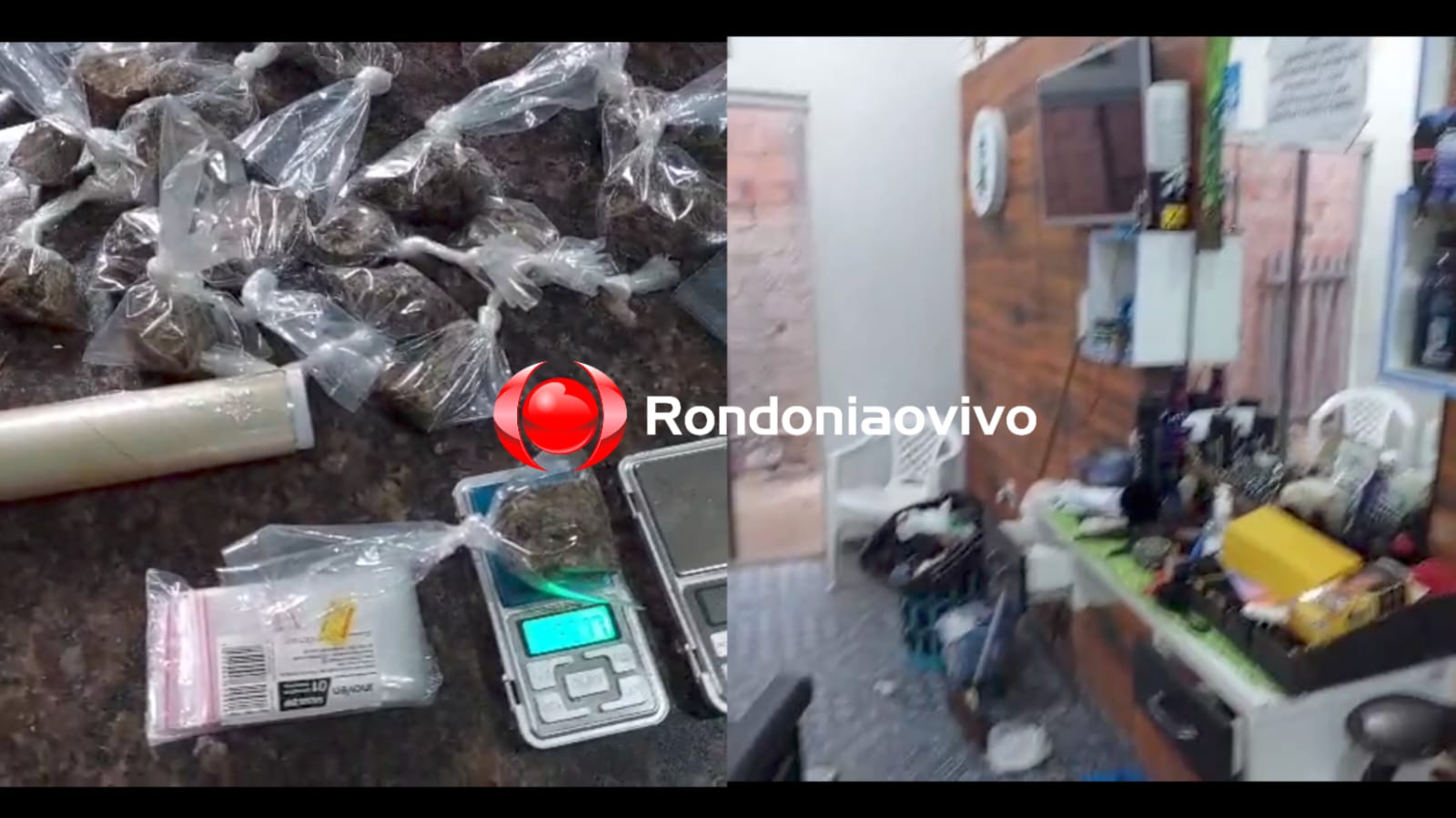 VÍDEO: Equipe do sargento Machado fecha ponto de tráfico em barbearia