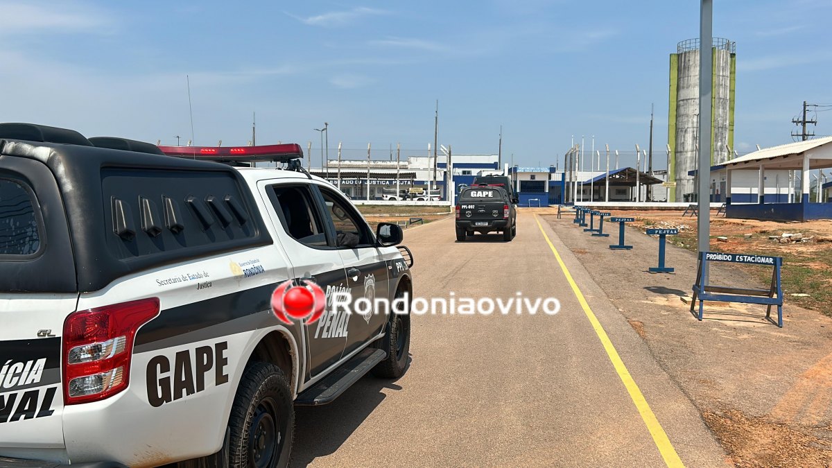URGENTE: Polícia Penal evita fuga de vários presos em penitenciária na capital