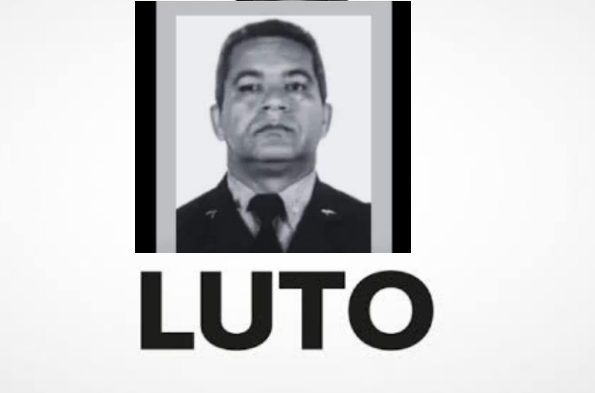 LUTO: Nota de pesar pelo falecimento de subtenente da Polícia Militar 