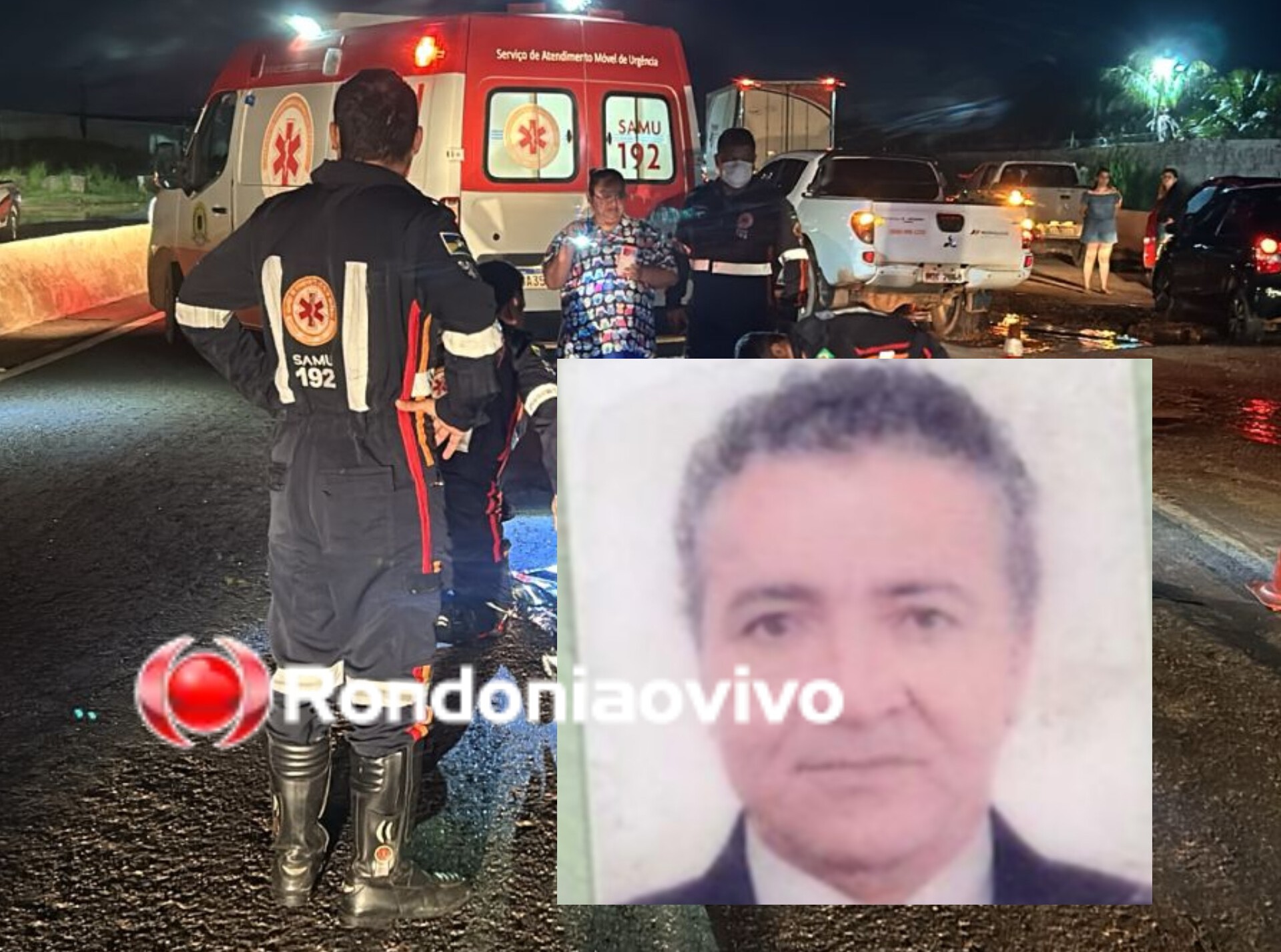 TRÁGICO: Homem morre atropelado por caminhonete na BR-364