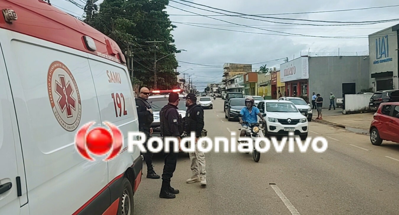 BALEADO: Policial penal flagra esposa sendo roubada e bandido leva a pior 
