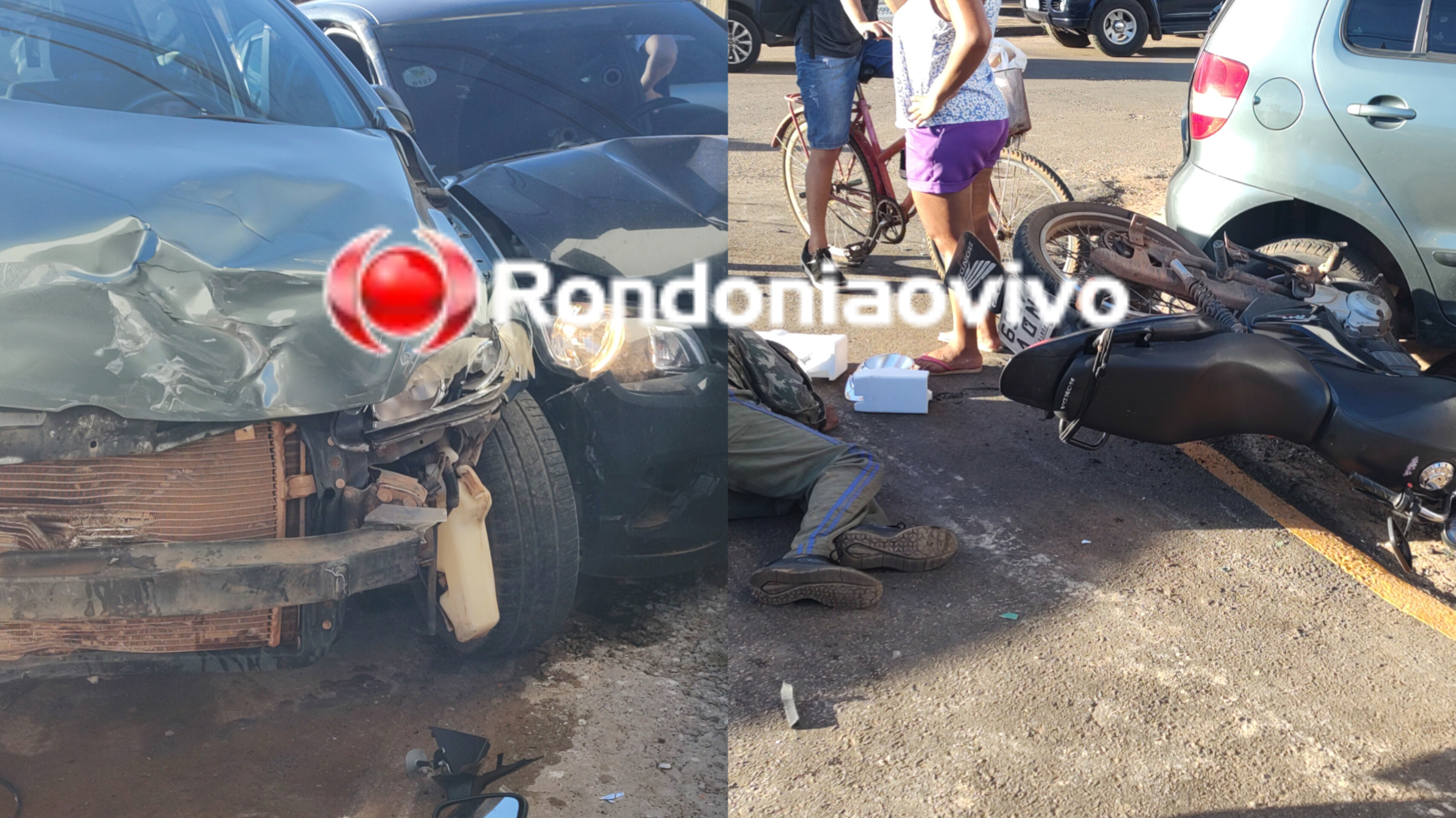 URGENTE: Gravíssimo acidente na zona Leste de Porto Velho