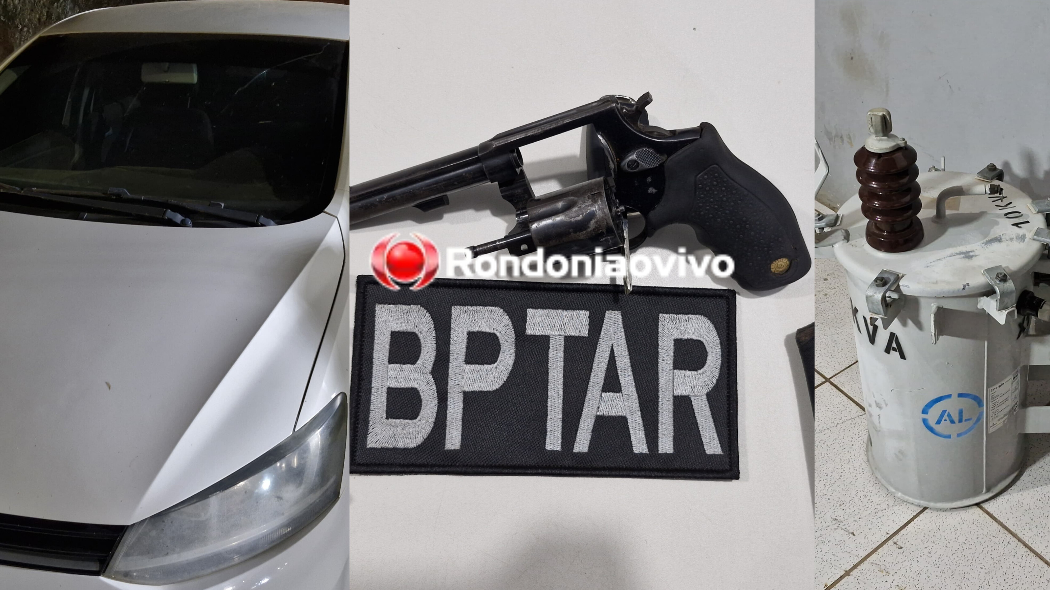 AÇÃO DO BPTAR: Motorista de Fox é preso com arma roubada em Minas Gerais