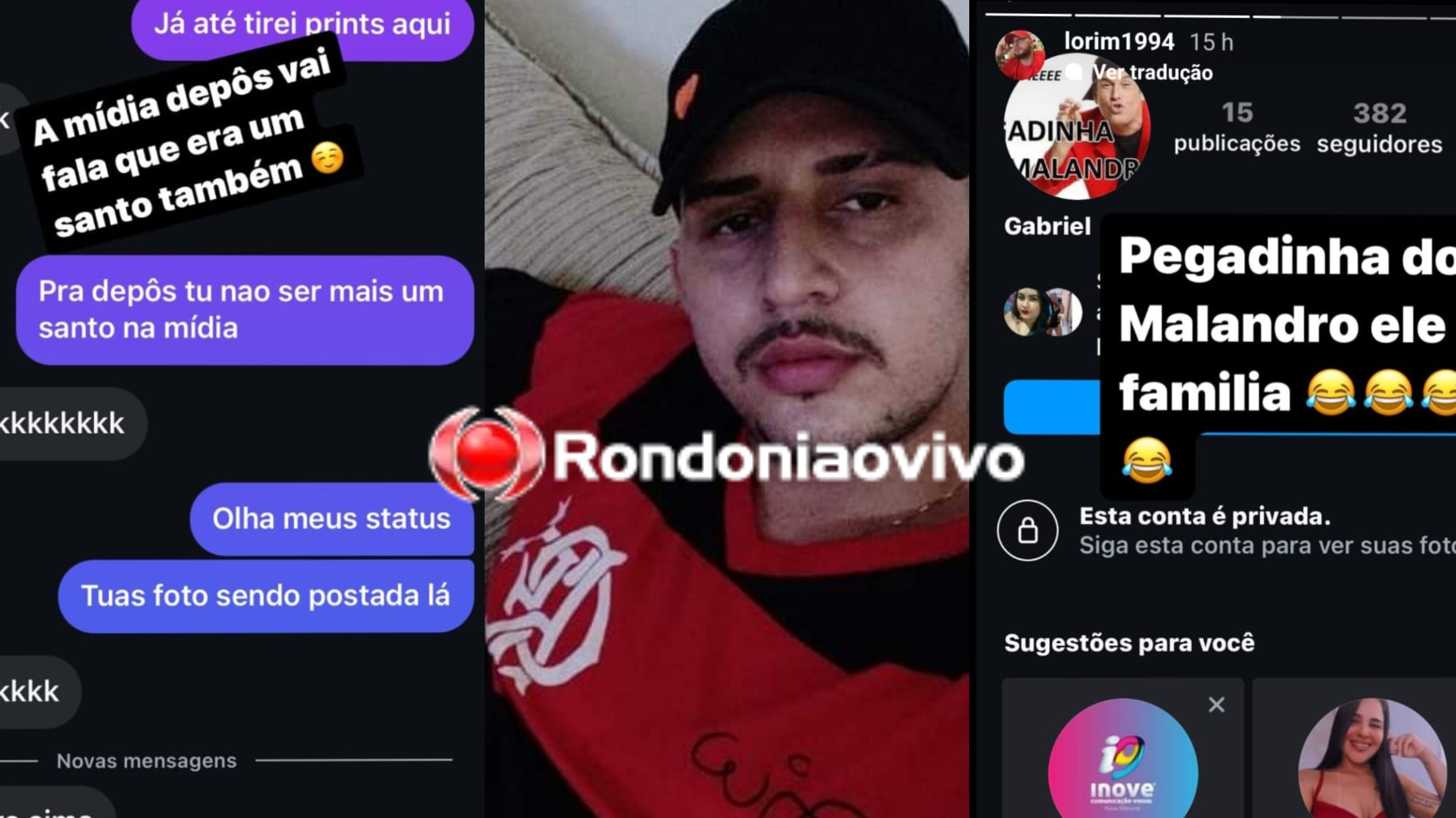 AUDACIOSO: Criminoso que matou ex-amigo em conveniência segue postando em redes sociais 