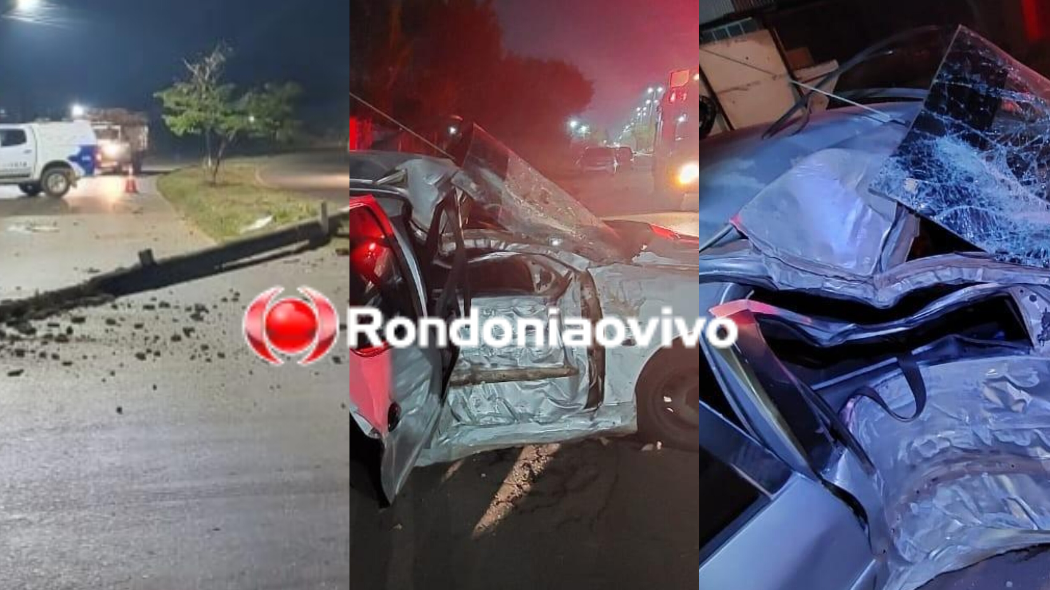 VÍDEO: Criança e casal ficam feridos após carro derrubar poste; motorista acabou preso 