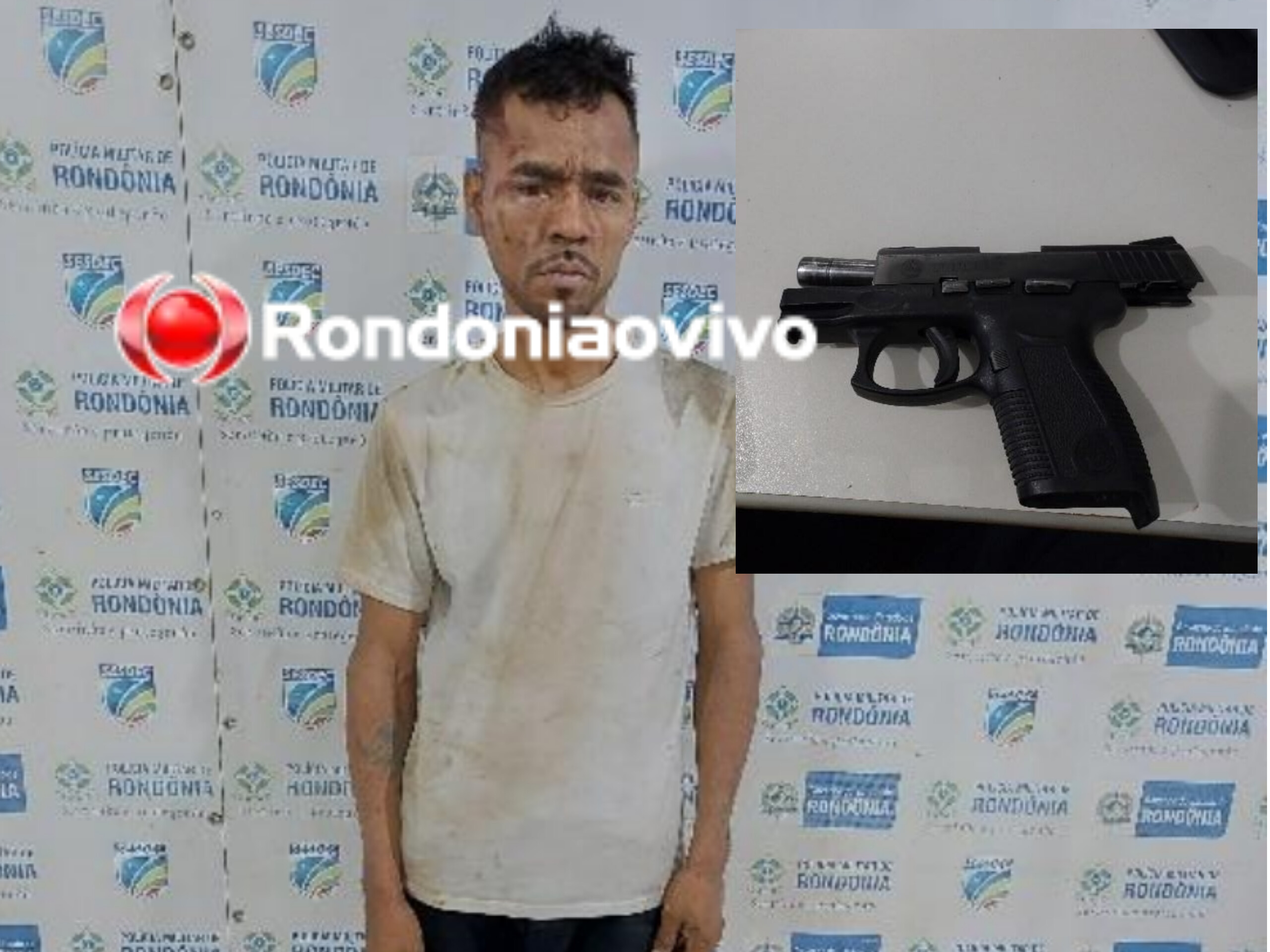 LEVOU A PIOR: Assaltante rouba moto, atira contra testemunha, mas é atropelado e espancado