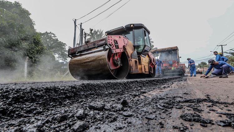 MELHORIAS: Clima seco favorece obras de infraestrutura em Porto Velho