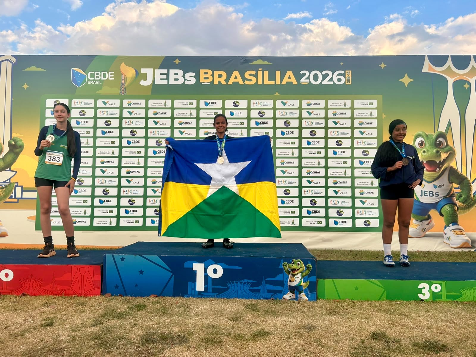 JEBS: Rondônia conquista primeiro ouro nos Jogos Escolares