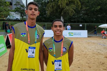 VÔLEI DE PRAIA: Atleta rondoniense desperta interesse de olheiro durante os Jogos Escolares